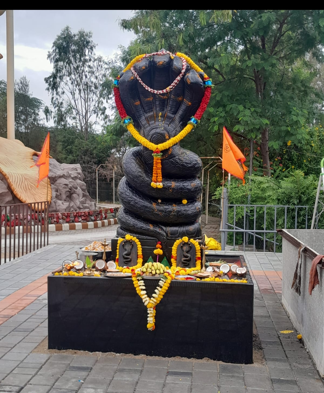 Sacred Naga shrine at Shivagiri